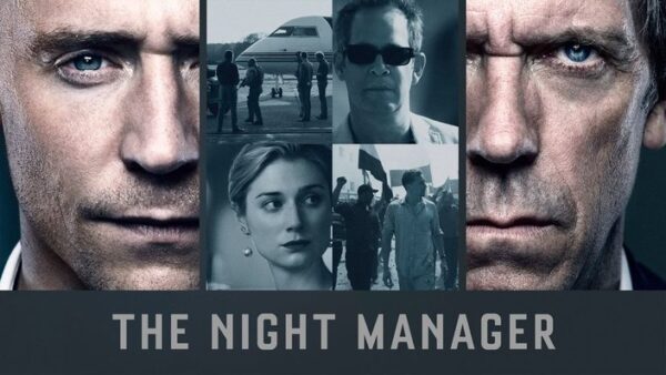 ナイト・マネジャーの主人公二人のアップの写真