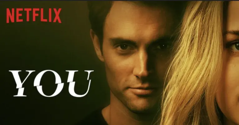 『YOU』の主人公ジョーがこちらを見つめている