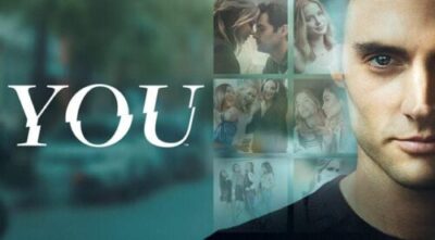 『YOU』の主人公ジョーがこちらを見つめている